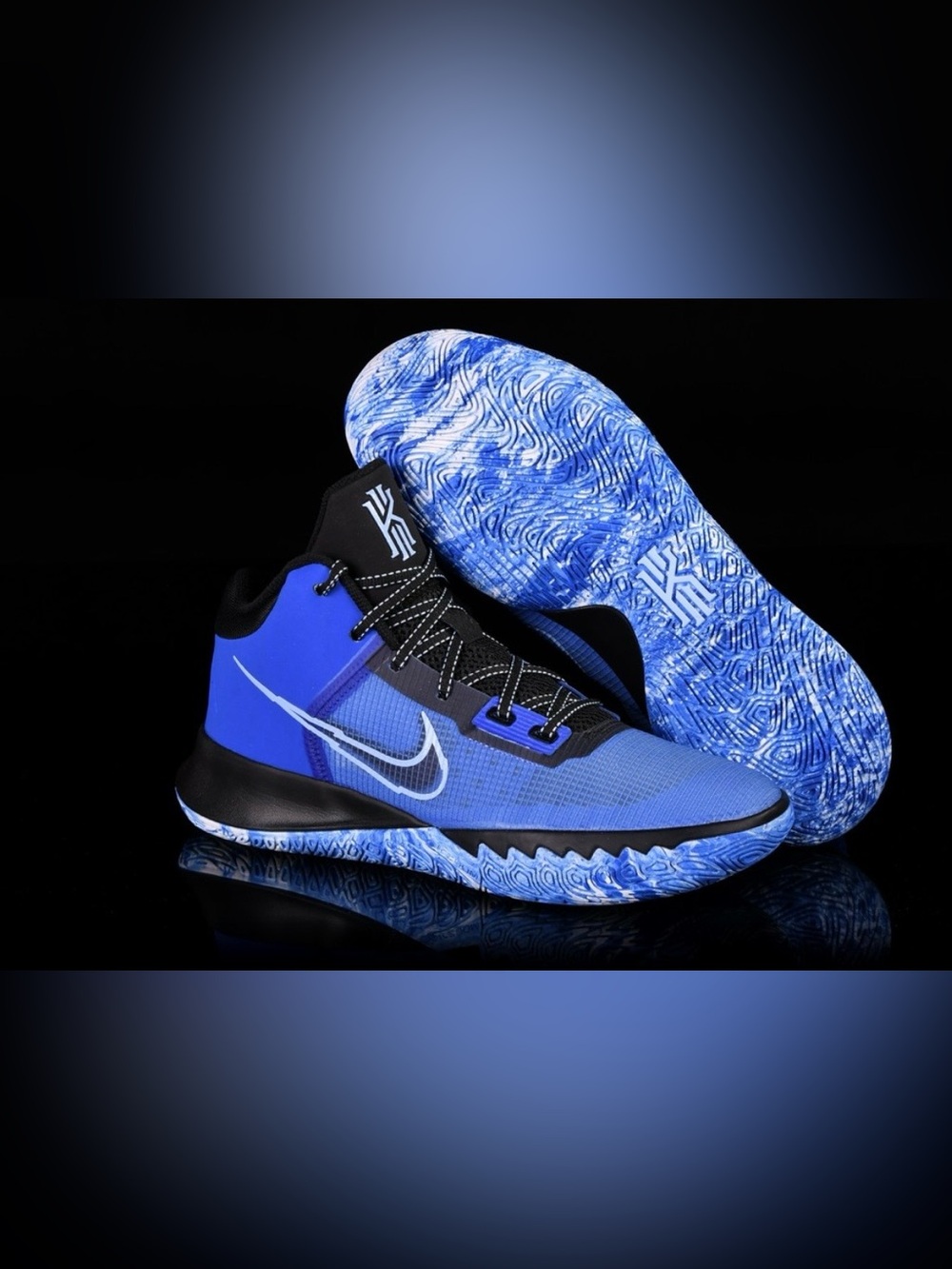 Nike Kyrie Basketball Shoes - Royal Blue/Black/White